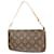 Louis Vuitton Pochette Accessoires Brown Cloth  ref.1232253