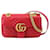 Gucci GG Marmont Cuir Rouge  ref.1232284