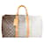 Louis Vuitton Monogram Keepall 50 Sac Cuir  ref.1232384