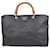 Gucci Schwarze, große Einkaufstasche mit Bambusgriff Leder  ref.1232385