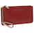 Louis Vuitton Pochette Clés Red Leather  ref.1232421