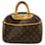 Louis Vuitton Bowling Vanity Brown Leather  ref.1232486