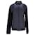 Tommy Hilfiger Mens Mixed Fabric Zip Thru Baseball Jacket Navy blue Wool  ref.1232502