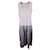 Alaïa Alaia Sleeveless Scalloped Knit Midi Dress in Navy Blue Viscose Cellulose fibre  ref.1232540