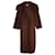 Abrigo oversize Totême Annecy de lana marrón Castaño  ref.1232549