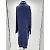 Nanushka Kleid T.International S Wolle Blau - Ansicht 2