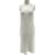 Autre Marque Robes MUSIER T.fr 40 cotton Coton Blanc  ref.1232730