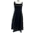 Autre Marque NON SIGNE / UNSIGNED  Dresses T.Uk 10 Wool Black  ref.1232772