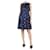 Marc Jacobs Dark blue sleeveless floral dress - size UK 8 Cotton  ref.1232791