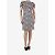 Nina Ricci Mehrfarbiges Kleid mit Blumenmuster – Größe UK 10 - Ansicht 3