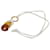 Collar de cuero tricolor blanco de Bottega Veneta Becerro  ref.1232829