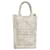 Dior Cabas vertical Mini Jardin D'Hiver blanc Toile Tissu  ref.1232847