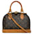 Louis Vuitton Brown Monogram Alma BB Leather Cloth  ref.1232849