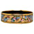 Hermès Bracelet large en émail Hermes Gold Métal Plaqué or Email  ref.1232889