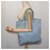 Tote PRADA Einkaufstasche Nylon Hellblau Auth ac2744  - Ansicht 21