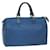 Louis Vuitton Epi Speedy 30 Bolsa de Mão Azul Toledo M43005 Autenticação de LV 65008 Couro  ref.1232973