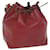 Bolsa de ombro LOUIS VUITTON Epi Petit Noe vermelha M44107 Autenticação de LV 64991 Vermelho Couro  ref.1232986