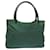 PRADA Shoulder Bag Nylon Green Auth bs11714  ref.1233016