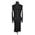 Jean Paul Gaultier Vestido de lã Preto  ref.1233029