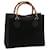 GUCCI Bamboo Hand Bag Suede Black 002 1186 0260 Auth ep3069  ref.1233052