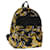 VERSACE Backpack Nylon Brown Yellow Auth bs11669  ref.1233059