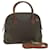 Céline CELINE Macadam Canvas Tote Bag PVC Leather 2way Brown Auth tb1019  ref.1233083