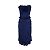 Moschino Rüschenkorsettkleid Blau