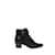 Saint Laurent Leather boots Black  ref.1233256