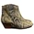 ISABEL MARANT Bottines T.UE 38 Cuirs exotiques Beige  ref.1233337