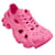 Balenciaga Fluo Pink HD Sneakers Rubber  ref.1233360