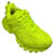 Neongelbe Mesh-Sneaker von Balenciaga Leder  ref.1233363