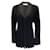 Brunello Cucinelli Pull cardigan en maille de coton et lin noir  ref.1233367