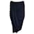 Dries Van Noten Jupe drapée noire en viscose et laine  ref.1233370
