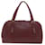 BURBERRY Cuir Rouge  ref.1233452