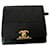 Chanel Timeless Wallet Black Dark brown Leather  ref.1233467