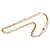 Chanel Collar con hilo forrado de perlas artificiales Metal  ref.1233625