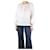 Autre Marque White embroidered linen top - size UK 10  ref.1233672