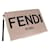 Fendi Logo Flat Pouch 8N0178 AEHR Leather  ref.1233689
