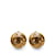 Chanel Pendientes de clip acolchados CC Metal  ref.1233717