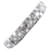 Autre Marque [LuxUness] Pulsera de diamantes de imitación Brazalete de metal en buen estado  ref.1233736