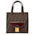 Autre Marque Zucca Canvas Leather Trimmed Shoulder Bag  ref.1233765