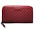 Gucci Micro Guccissima Rot Leder  ref.1233825