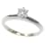 Tiffany & Co Solitaire Silvery Platinum  ref.1233854