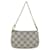 Louis Vuitton Mini Pochette Accessoires Branco Lona  ref.1233982