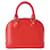 Louis Vuitton Alma BB Rosso Pelle  ref.1234115