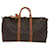 Louis Vuitton Keepall 50 Black Cloth  ref.1234158