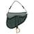 Dior Green Leather Saddle Bag Pony-style calfskin  ref.1234243