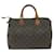 Louis Vuitton Speedy 30 Brown Cloth  ref.1234345