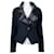 Chanel Nuova Parigi / Giacca di tweed nera di Edimburgo Nero  ref.1234377