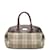 Burberry Boston-Tasche aus Segeltuch mit House Check-Muster Leinwand  ref.1234409